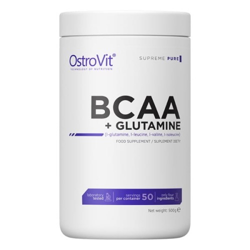 BCAA + Glutamina 500 g - smak naturalny - Ostrovit.jpg