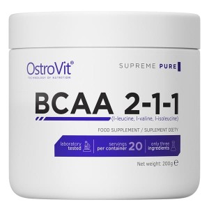 BCAA 2-1-1 200 g - smak naturalny - Ostrovit