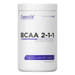 BCAA 2-1-1 400 g - smak naturalny - Ostrovit
