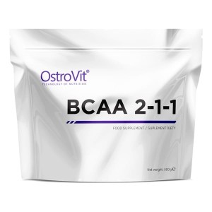OstroVit BCAA 2-1-1 500 g - smak naturalny - Ostrovit