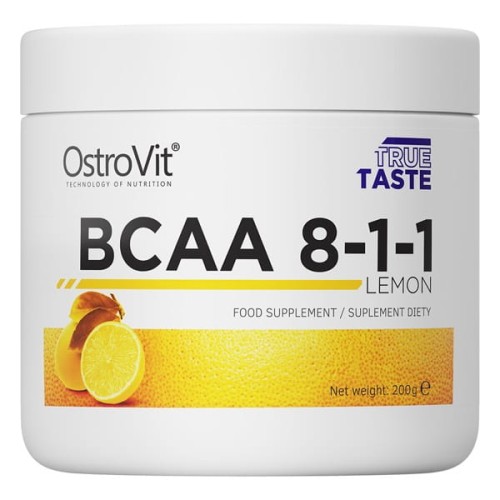 BCAA 8-1-1 200 g - smak cytrynowy - Ostrovit.jpg