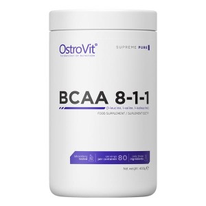 BCAA 8-1-1 400 g - smak naturalny - Ostrovit