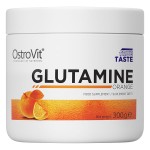 Glutamina 300g - smak pomarańczowy - Ostrovit