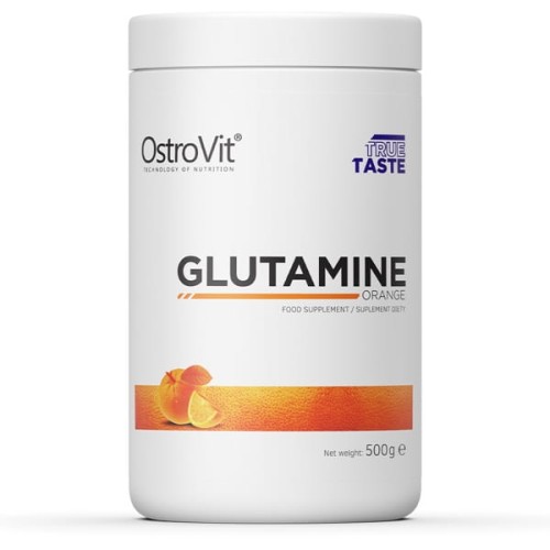 Glutamina 500 g - smak pomarańczowy - Ostrovit.jpg