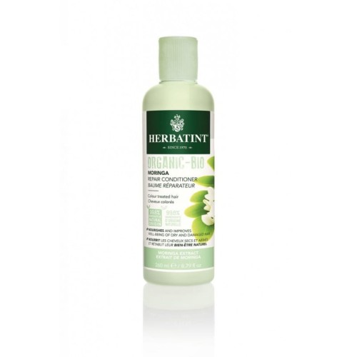 Odżywka naprawcza bio organic moringa - Głęboko nawilża, rewitalizuje, zwiększa objętość włosów i nadaje im miękkości  260ml - HERBAINT.jpg