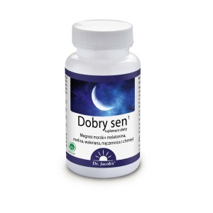 Dobry sen - dla szybszego zasypiania, dobrego snu i wypoczynku nocnego - DR. JACOB'S
