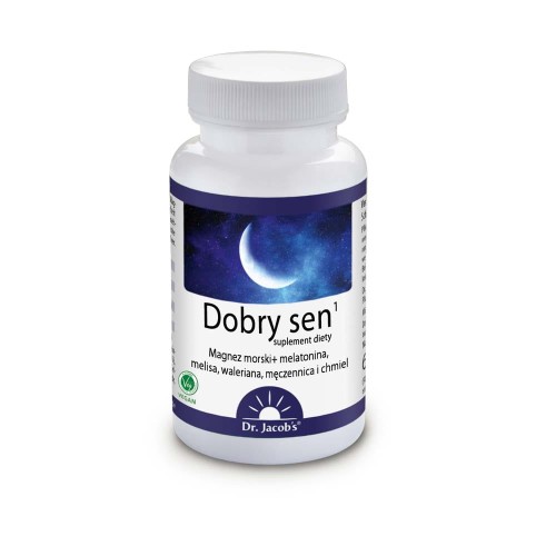 Dobry sen - dla szybszego zasypiania, dobrego snu i wypoczynku nocnego - DR. JACOB'S.jpg