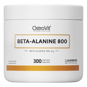 Beta-Alanina 800 mg 300 kapsułek - Ostrovit