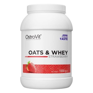 OATS & WHEY 1000 g - smak truskawkowy - Ostrovit