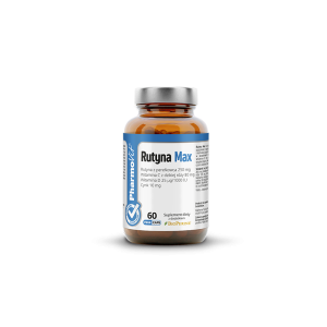 Rutyna Max 60 kapsułek - pomaga w prawidłowym funkcjonowaniu układu odpornościowego - PHARMOVIT