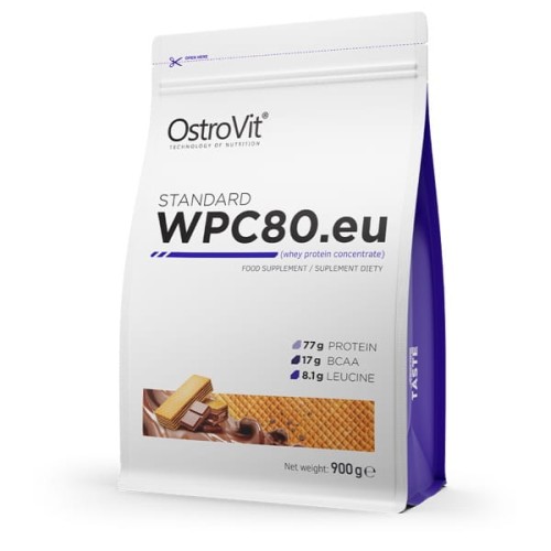 STANDARD WPC80.eu 900 g - smak czekoladowego wafelka - Ostrovit.jpg