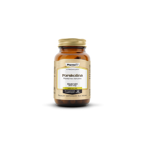 Forskolina Pokrzywa Indyjska 60 kapsułek - pomaga regulować metabolizm tłuszczów - PHARMOVIT.jpg
