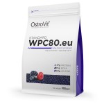 STANDARD WPC80.eu 900 g - koncentrat białka serwatkowego - smak owoców leśnych - Ostrovit
