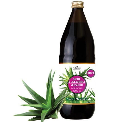 BIO Sok z Aloesu ALV600 (1000 ml) - Dr Gaja - Pochodzi z ekologicznych upraw.jpg