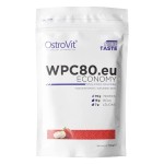WPC80.eu ECONOMY 700 g - koncentrat białka serwatkowego - smak truskawkowo-bananowy - Ostrovit