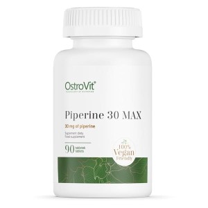 Piperyna 30 mg MAX 90 tabletek - odchudzanie i oczyszczanie - Ostrovit
