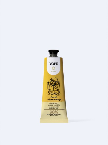 Naturalny krem do rąk - Earth równowaga  Patchouli i jasne drzewa - YOPE.jpg