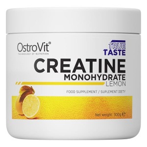 Monohydrat Kreatyny 300 g - smak cytrynowy - Ostrovit