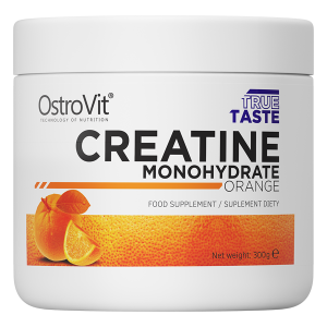 Monohydrat Kreatyny 300 g - smak pomarańczowy - Ostrovit