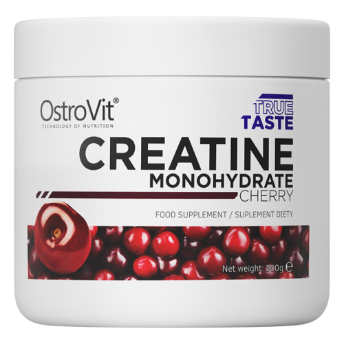 Monohydrat Kreatyny 300 g - smak wiśniowy - Ostrovit.png