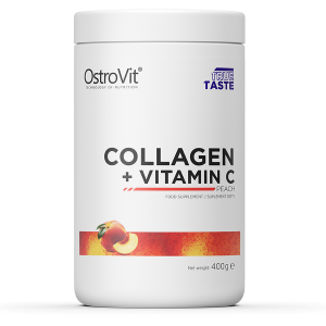 Kolagen + Witamina C 400 g - smak brzoskwiniowy - Ostrovit