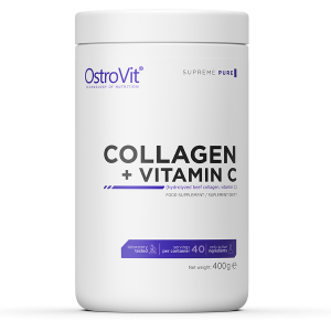 Kolagen + Witamina C 400 g - smak naturalny - Ostrovit