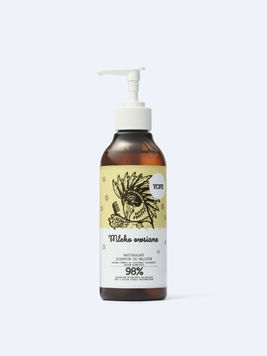 Szampon do włosów Mleko owsiane 300 ml - Ułatwia rozczesywanie - YOPE.jpg