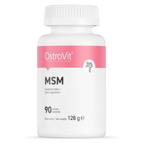 MSM 90 tabletek - kości, mięśnie i stawy w dobrej kondycji - Ostrovit
