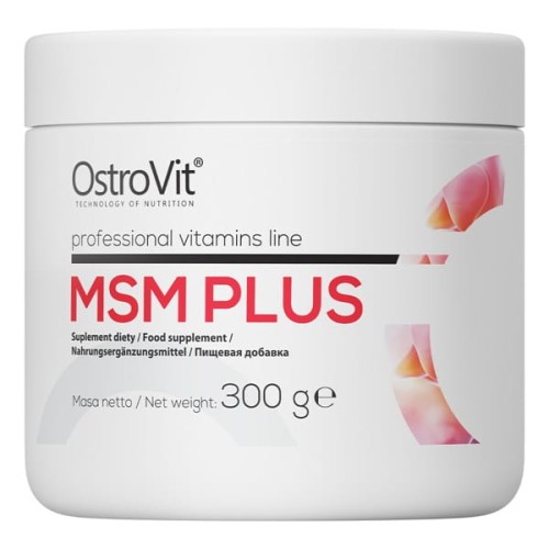MSM Plus 300 g - kości, mięśnie i stawy w dobrej kondycji - Ostrovit.jpg