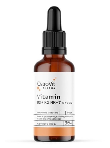 Witamina D3 + K2 MK-7 w kroplach 30 ml - Ostrovit.jpg