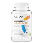 Witamina D3 2000 IU + K2 MK-7 + C + Zn 60 kapsułek - Ostrovit