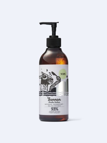 Naturalny żel pod prysznic Yunnan - chińska herbata 400 ml - Wzmacnia naczynia krwionośne - YOPE.jpg
