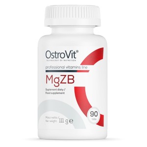 MgZB 90 tabletek - magnez, cynk, witamina B6 - Ostrovit