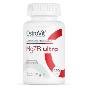 MgZB ULTRA 120 tabletek - magnez, cynk, witamina B6 - Ostrovit