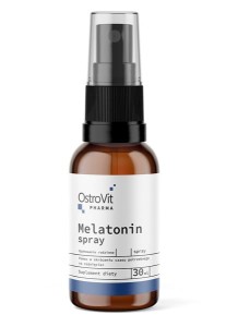 Melatonina w sprayu 30 ml - pomaga przy zasypianiu - Ostrovit
