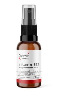 Witamina B12 Metylokobalamina w sprayu 30 ml - Ostrovit