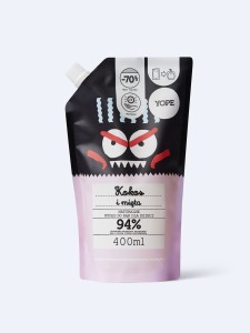 Mydło do rąk dla dzieci Refill Kokos i mięta - wkład uzupełniający - YOPE