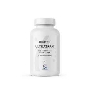 UltraTarm 90 kapsułek - Reguluje pracę jelit: magnez, wit C, flawonoidy, ocet jabłkowy, FOS - HOLISTIC