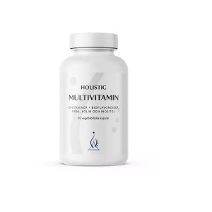 MultiVitamin 90 kapsułek - Kompleks witamin A, C, D3, E, K, Bioperyna - HOLISTIC