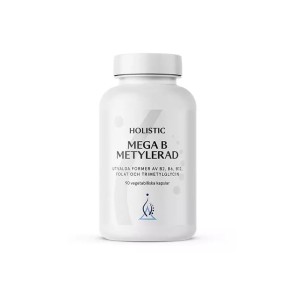 Mega B Metylerad 90 kapsułek - Witaminy metylowane z grupy B - HOLISTIC
