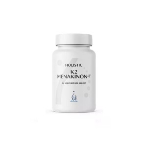 K2 60 kapsułek - Witamina K2 MK7 MENACHINON–7 NATTO K2 MK7 K2 MK-7 - HOLISTIC