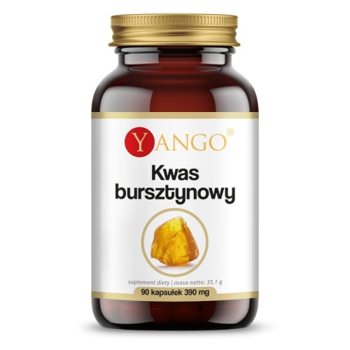 Kwas bursztynowy 90 kapsułek - Działanie przeciwutleniające - YANGO.jpg