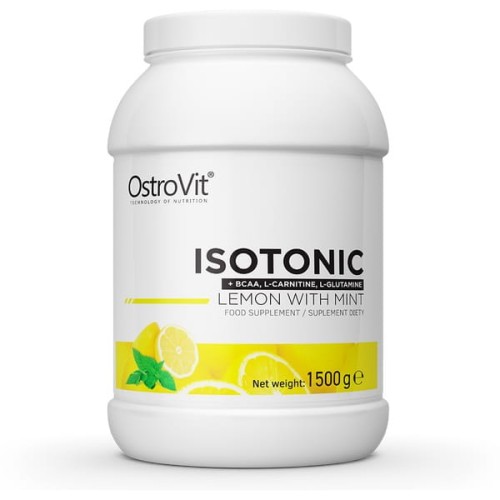 Izotonik 1500 g - regulacja gospodarki wodno-elektrolitowej - smak cytrynowo-miętowy - Ostrovit.jpg