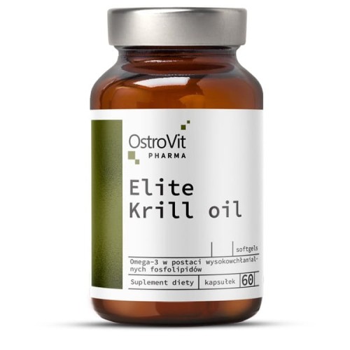 Ostrovit Pharma Elite Olej z Kryla - pobudza działanie systemu odpornościowego 60 kapsułek - Ostrovit.jpg