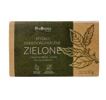 Mydło mikroorganiczne ZIELONE w kostce z olejem laurowym i ziołami dla cery wrażliwej - PROBIOTICS
