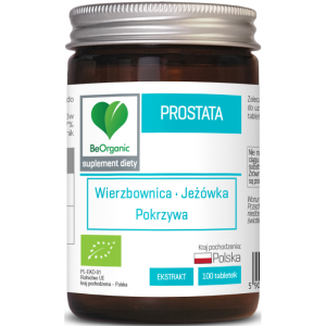 Prostata 100 tabl - zdrowie prostaty - BeOrganic