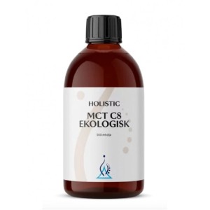 Holistic Olej MCT C8 500ml - tabilizuje poziom energii podczas wysiłku - HOLISTIC