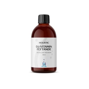 Flytande D-vitamin - Witamina D3 w płynie, cholekalcyferol, witamina C, ksylitol - cukier brzozowy witamina D z lanoliny - HOLISTIC