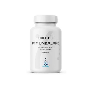 ImmunBalans 60 kapsułek - Wzmocnienie odporności Wellmune® 1,3/1,6 beta-glukan, witamina C, D, B6, miedź, cynk, selen, magnez - HOLISTIC