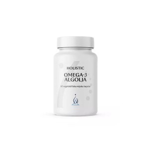 Omega-3 Algolja 60 kapsułek - Wegańskie kwasy tłuszczowe - HOLISTIC
